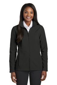 Port Authority Ladies Collective Soft Shell Jacket L901 (Color: Deep Black, size: 4XL)