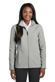 Port Authority Ladies Collective Soft Shell Jacket L901 (Color: Gusty Grey, size: L)