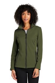 Port Authority Ladies Collective Tech Soft Shell Jacket L921 (Color: Olive Green, size: 4XL)
