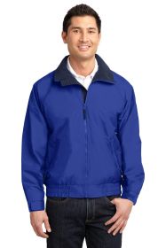 Port Authority Competitor Jacket JP54 (Color: True Royal/ True Navy, size: 2XL)