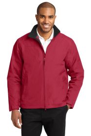 Port Authority Challenger II Jacket J354 (Color: True Red/ True Black, size: 6XL)