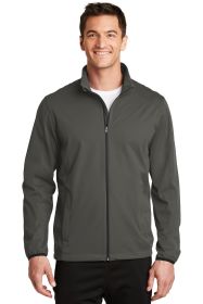 Port Authority Active Soft Shell Jacket J717 (Color: Grey Steel, size: S)