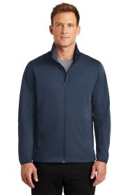Port Authority Active Soft Shell Jacket J717 (Color: Dress Blue Navy, size: XS)