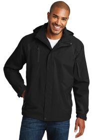 Port Authority All-Season II Jacket J304 (Color: Black/ Black, size: XS)