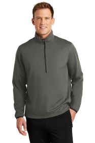 Port Authority Active 1/2-Zip Soft Shell Jacket J716 (Color: Grey Steel, size: XS)