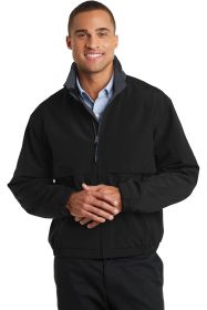 Port Authority Legacy Jacket J764 (Color: Black/ Steel Grey, size: L)